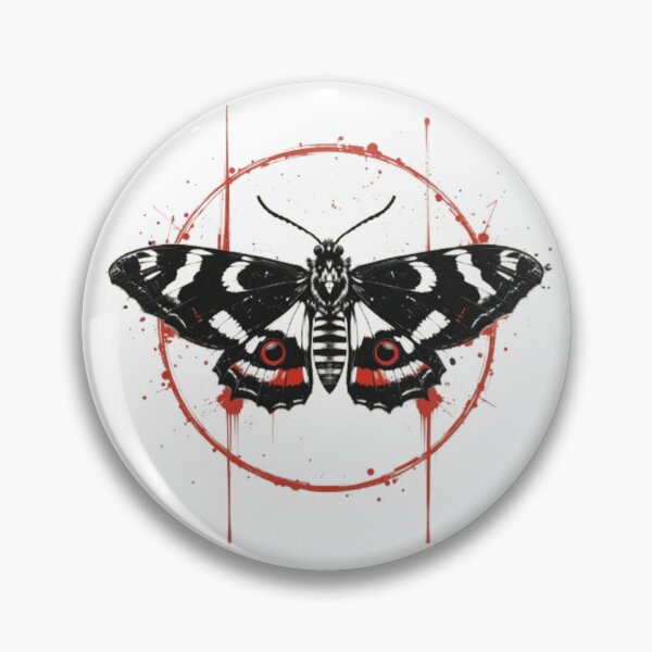 Item preview, Gothic Moth Trash Polka Graphic designed and sold by R-market.