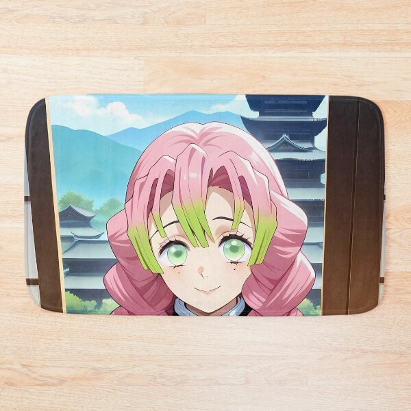 Item preview, Mitsuri Kanroji Demon Slayer Temple View Hashira Smile designed and sold by MicaheHaffner.