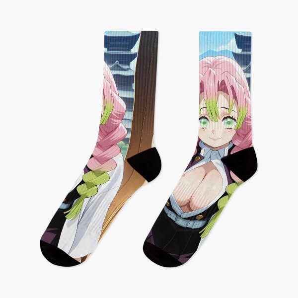 Item preview, Mitsuri Kanroji Demon Slayer Temple View Hashira Smile designed and sold by MicaheHaffner.