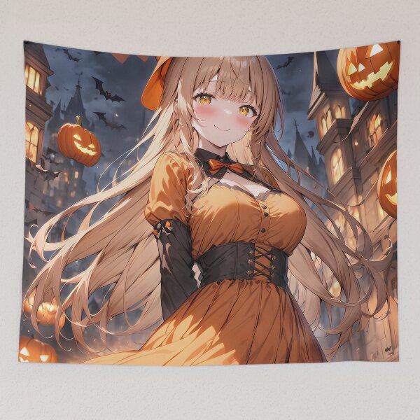 Item preview, Mahiru Shiina Angel Next Door Halloween Witch Glow designed and sold by MicaheHaffner.