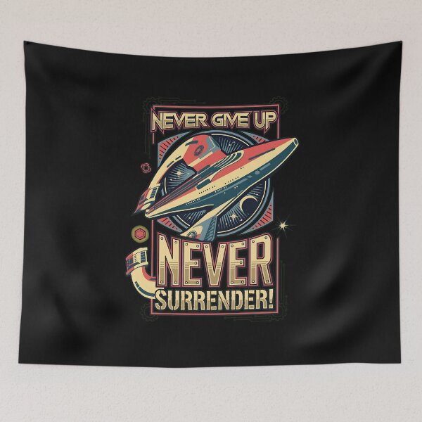 Item preview, Art Deco Space Starship Motivational  designed and sold by KalliroiGakis.