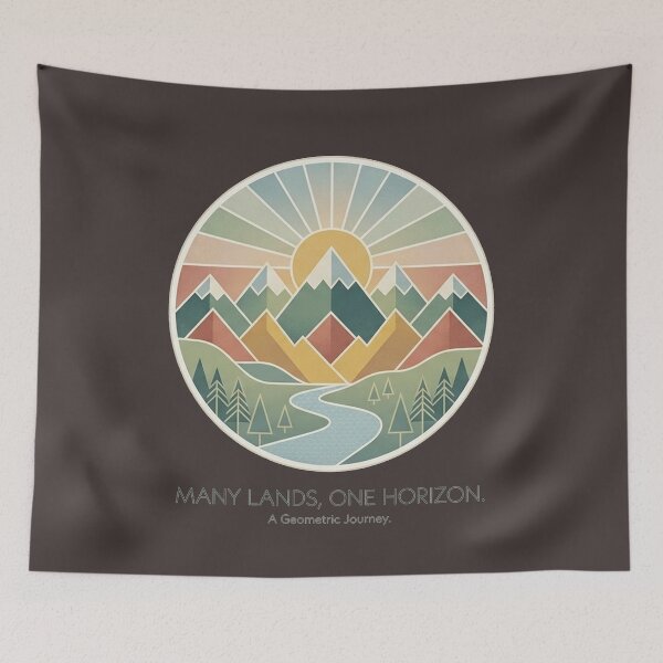 Item preview, many lands one horizon designed and sold by savanacray.