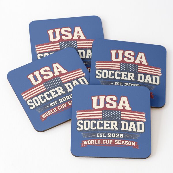 Item preview, USA Soccer Dad 2026 | Football Dad World Cup Fan Design, Soccer Dad Gift For Father, Match Day USA Fan Tee, Football Dad Shirt designed and sold by VectorJoy.