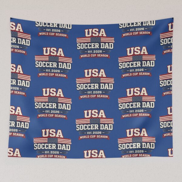 Item preview, USA Soccer Dad 2026 | Football Dad World Cup Fan Design, Soccer Dad Gift For Father, Match Day USA Fan Tee, Football Dad Shirt designed and sold by VectorJoy.