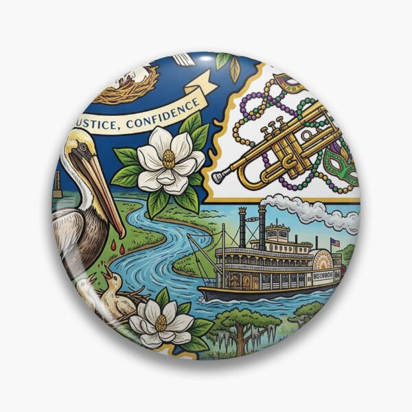 Item preview, Louisiana designed and sold by FunFitsFactory.