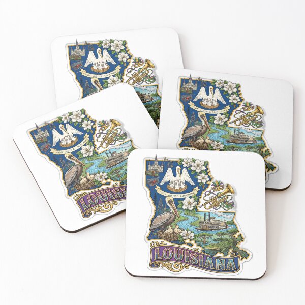 Item preview, Louisiana designed and sold by FunFitsFactory.