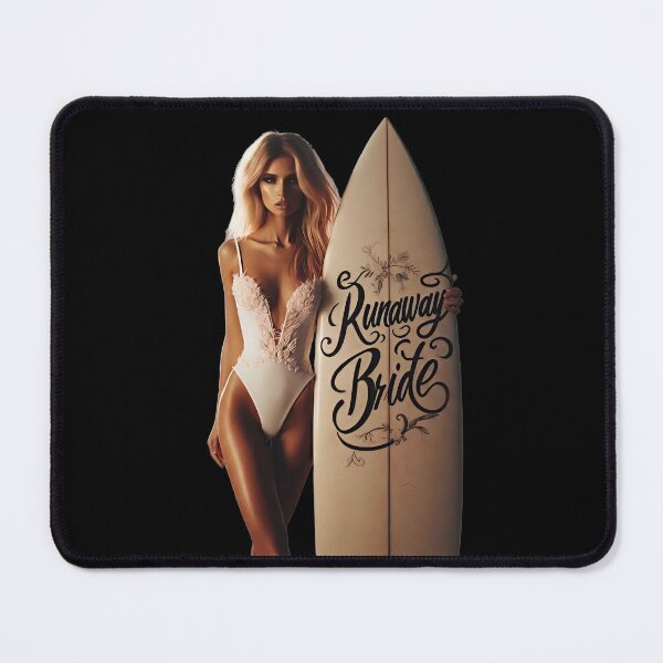 Item preview, Glamour Blonde Swimsuit Surfboard Vacation designed and sold by Voodoo Store Paranormal Collections.