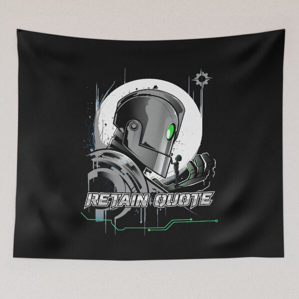 Item preview, Protector Robot Holding Small Figure Portrait designed and sold by KalliroiGakis.