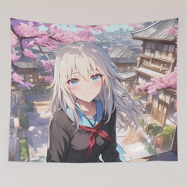 Item preview, Erika Itsumi Girls und Panzer Sakura Town Smile designed and sold by earlobejerk.