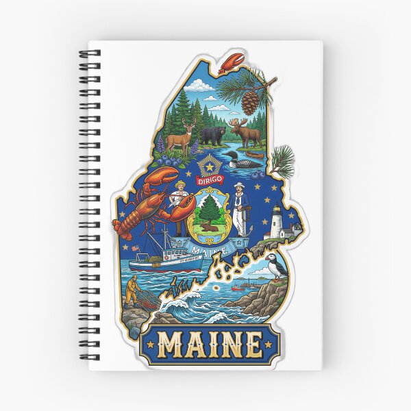 Item preview, Maine designed and sold by FunFitsFactory.