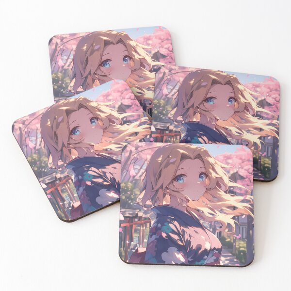 Item preview, Kay Girls und Panzer Navy Kimono Sakura Path designed and sold by earlobejerk.