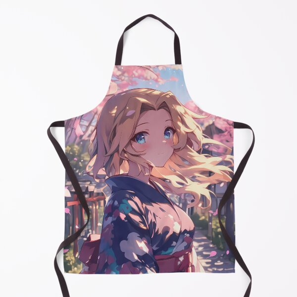 Item preview, Kay Girls und Panzer Navy Kimono Sakura Path designed and sold by earlobejerk.