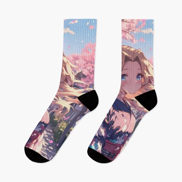 Item preview, Kay Girls und Panzer Navy Kimono Sakura Path designed and sold by earlobejerk.