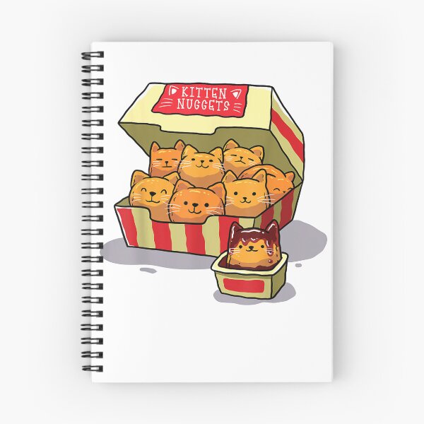 Item preview, Kitten Nuggets Food Pun Cat Lover Gift Chicken Nuggets  designed and sold by DoubleLoadCJ.