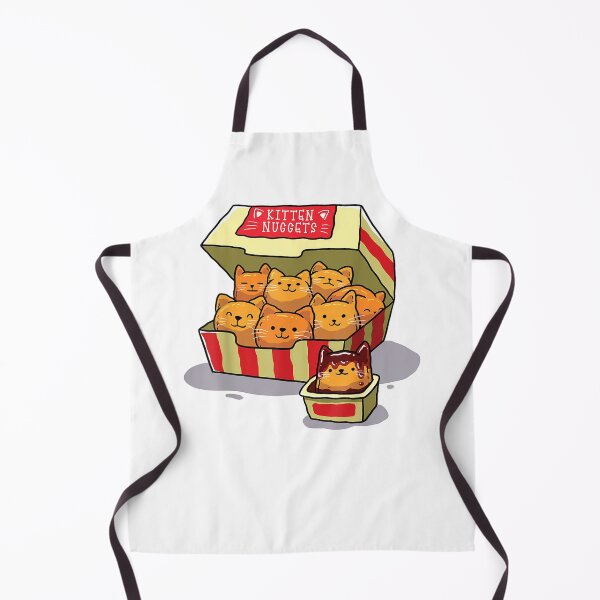 Item preview, Kitten Nuggets Food Pun Cat Lover Gift Chicken Nuggets  designed and sold by DoubleLoadCJ.