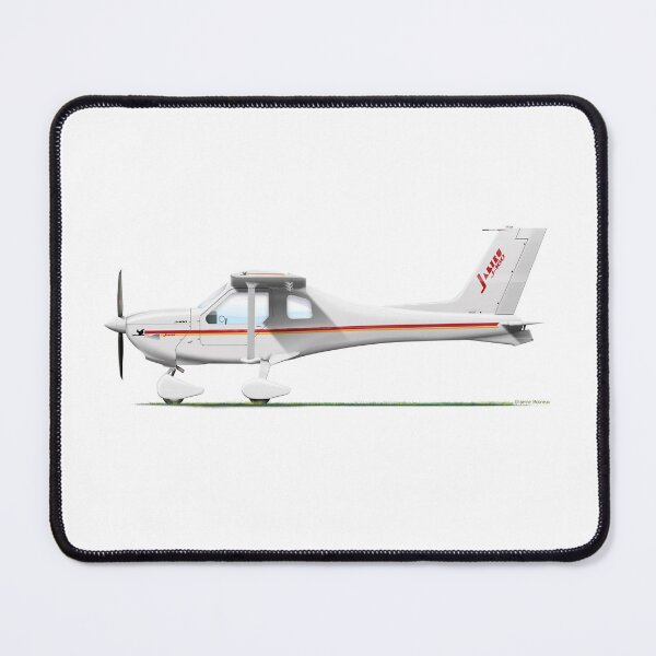 Item preview, Jabiru Aircraft J160 designed and sold by Grubby Fingers Aircraft Illustration.