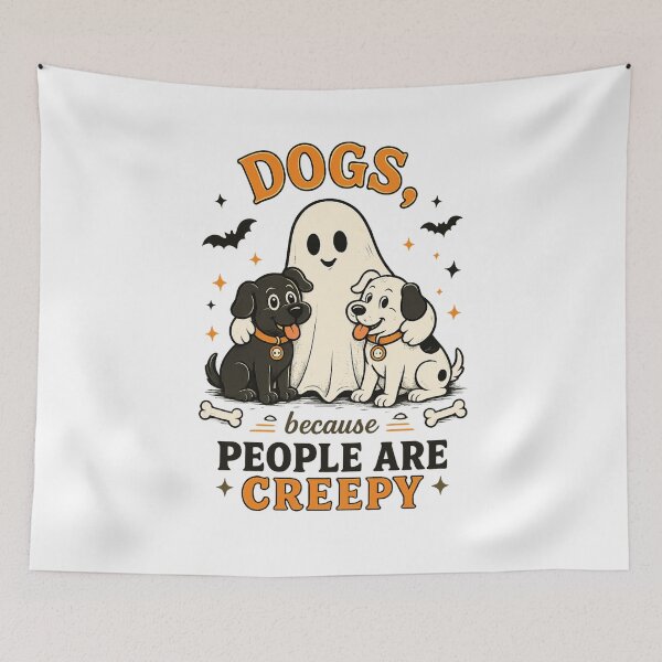 Item preview, Funny Dog Halloween designed and sold by LuloCreative.