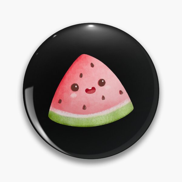 Item preview, Cute Kawaii Watermelon Slice Chibi Fruit Sticker | Adorable Summer Cartoon designed and sold by FestivityFinds.