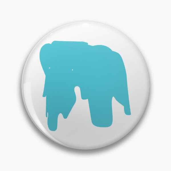 Item preview, Retro Blue Charles and Ray Eames Elephant Silhouette - Architecture designed and sold by SLGA-Designs.