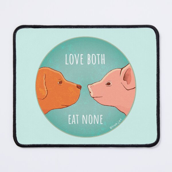 Item preview, Equality - pig and dog designed and sold by Frank J. Art.