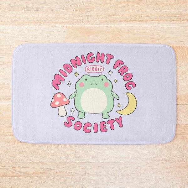 Item preview, Cute Midnight Frog Society Kawaii Pastel Mushroom designed and sold by bosamji.