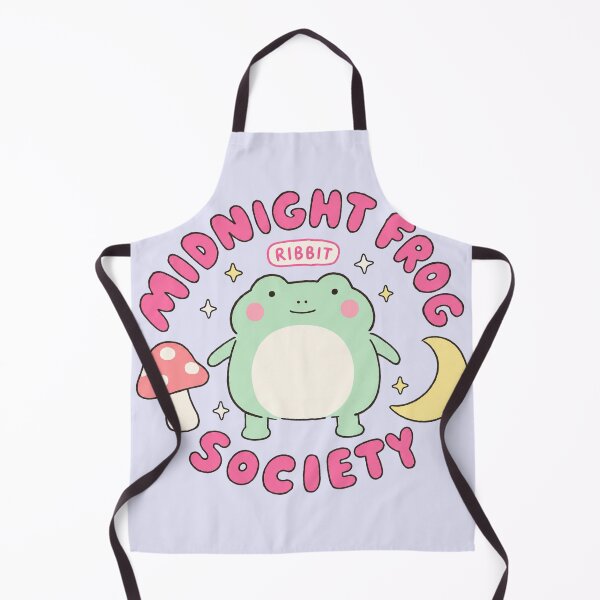 Item preview, Cute Midnight Frog Society Kawaii Pastel Mushroom designed and sold by bosamji.