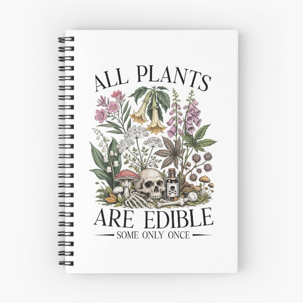 Item preview,  All Plants Are Edible Some Only Once Funny designed and sold by Hedoraxe.