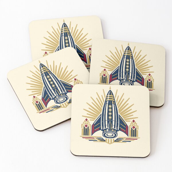 Item preview, Art Deco Starcruiser designed and sold by KungPowUnicorn.