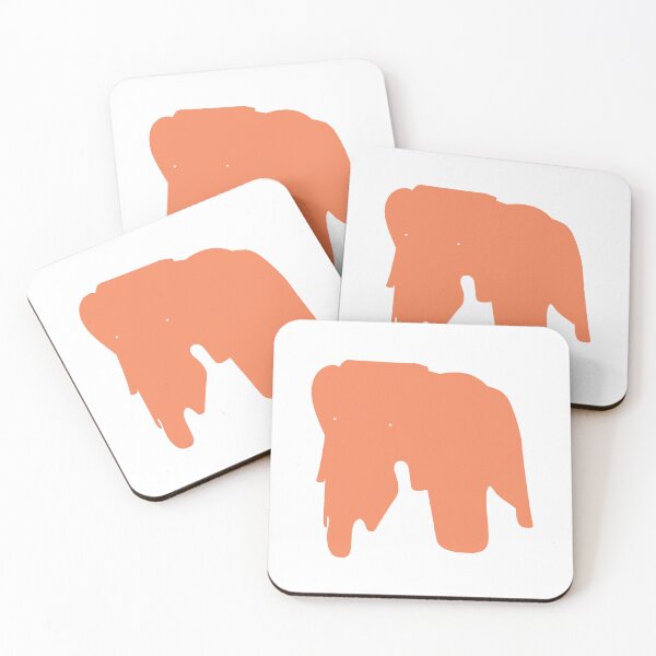 Item preview, Retro Orange Charles and Ray Eames Elephant Silhouette - Architecture designed and sold by SLGA-Designs.
