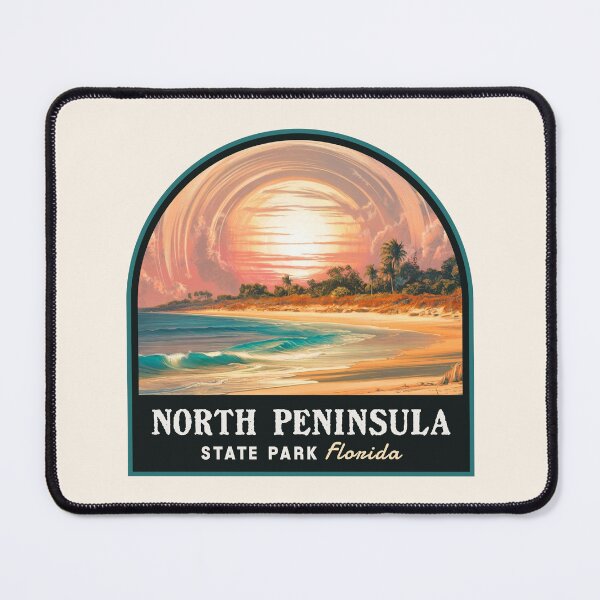 Item preview, North Peninsula State Park (Florida), USA designed and sold by PinkandP.