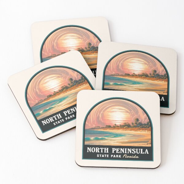 Item preview, North Peninsula State Park (Florida), USA designed and sold by PinkandP.