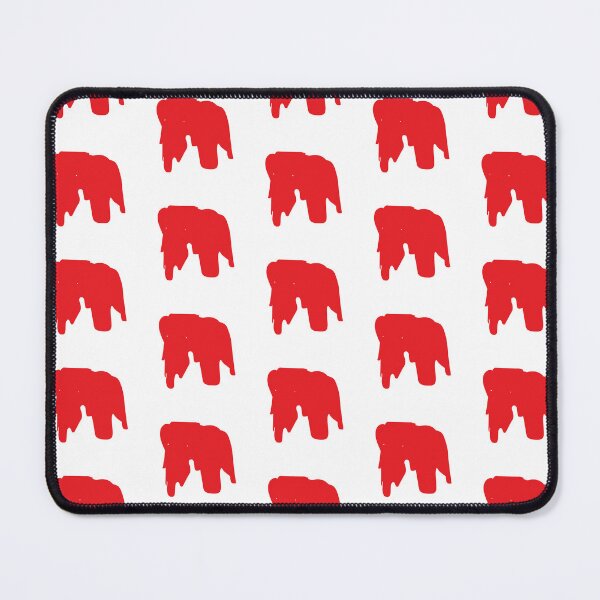 Item preview, Retro Red Charles and Ray Eames Elephant Silhouette - Architecture designed and sold by SLGA-Designs.