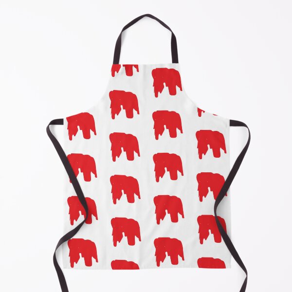 Item preview, Retro Red Charles and Ray Eames Elephant Silhouette - Architecture designed and sold by SLGA-Designs.