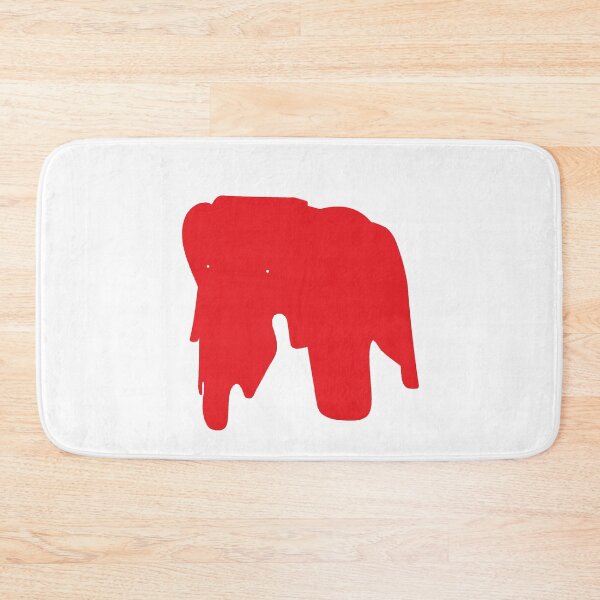 Item preview, Retro Red Charles and Ray Eames Elephant Silhouette - Architecture designed and sold by SLGA-Designs.