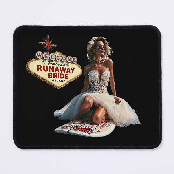Item preview, Las Vegas Vintage Bride Surfboard designed and sold by Voodoo Store Paranormal Collections.