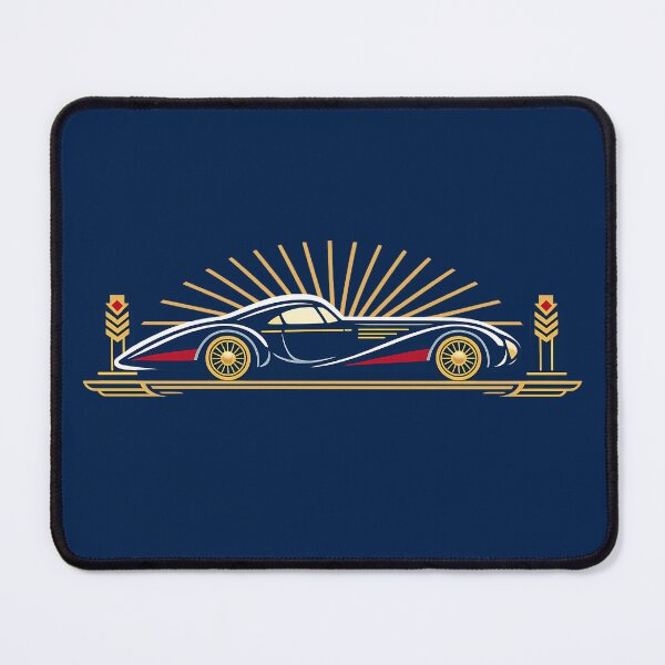 Item preview, Art Deco Streamliner Profile designed and sold by KungPowUnicorn.