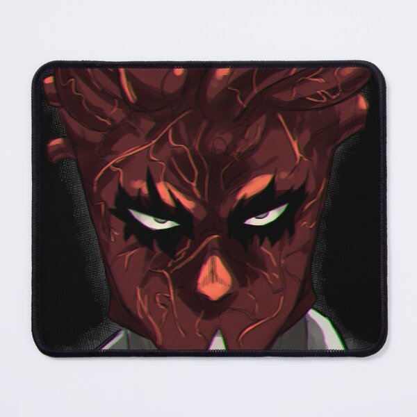 Item preview, Shin Dorohedoro Crimson Mask Dark Closeup Anime designed and sold by justnickthings.