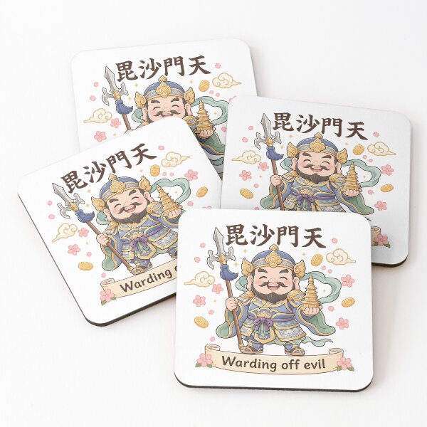 Item preview, Bishamonten - Japanese Lucky God of Protection designed and sold by Japan Design Villa725.
