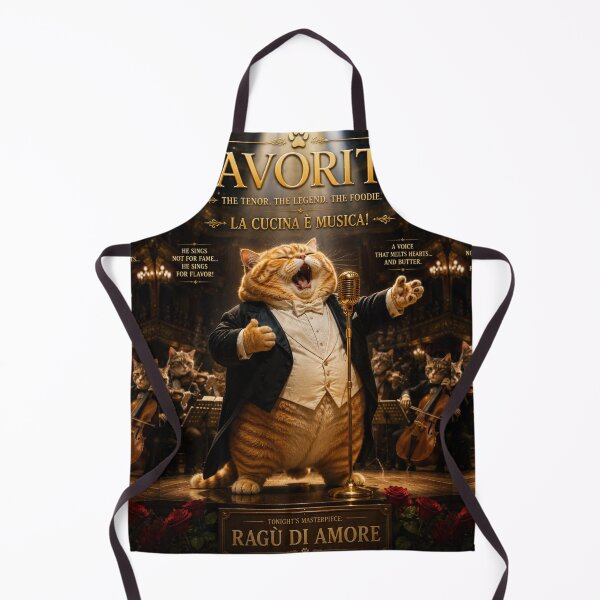Item preview, Pavorito The Legendary Foodie Tenor Gingercat Daydreamscape designed and sold by Mindworx21.