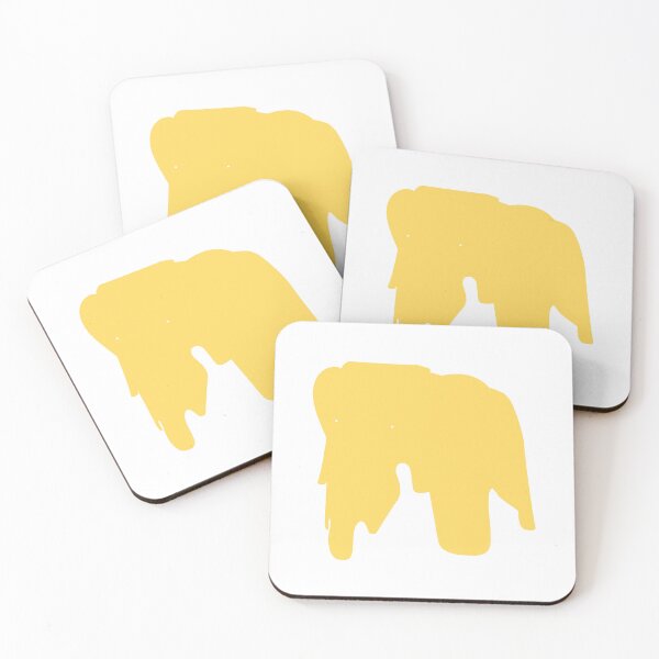 Item preview, Retro Yellow Charles and Ray Eames Elephant Silhouette - Architecture designed and sold by SLGA-Designs.