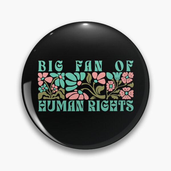 Item preview, Big Fan Of Human Rights designed and sold by Home-Crea-Abode.