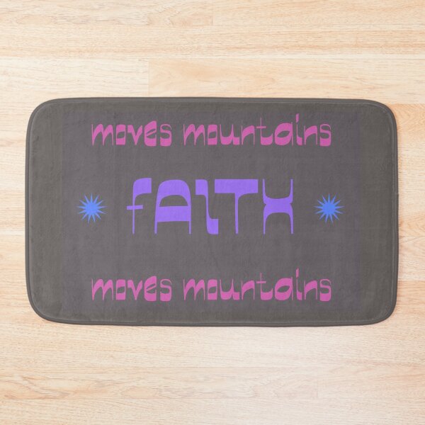 Item preview, Faith Moves Mountains  designed and sold by ErynRoseDesign.