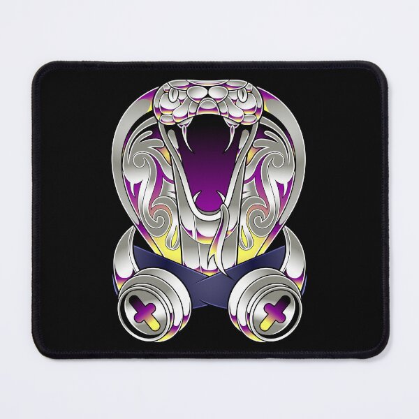 Item preview, Metallic Gradient Cobra Snake Vector Illustration designed and sold by Lexkon Liu's art.
