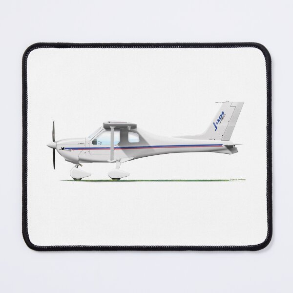 Item preview, Jabiru Aircraft J160 designed and sold by Grubby Fingers Aircraft Illustration.