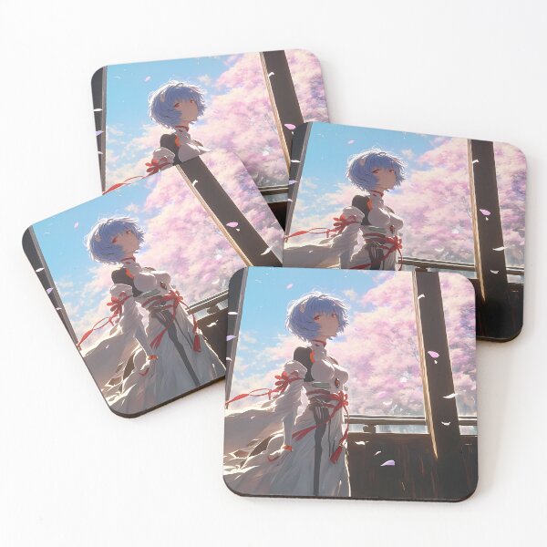Item preview, Rei Ayanami Neon Genesis Evangelion Shrine Blossom Silence designed and sold by earlobejerk.
