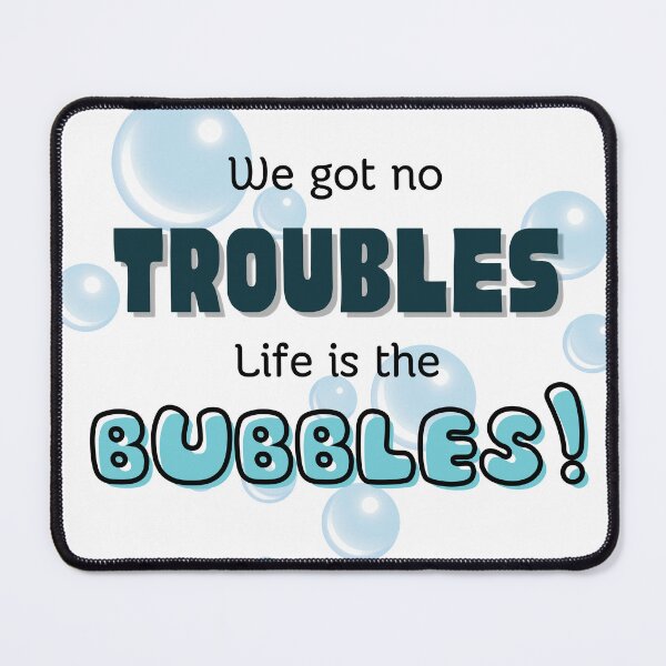 Item preview, Life is the Bubbles! designed and sold by Further Up Designs.