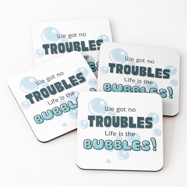 Item preview, Life is the Bubbles! designed and sold by Further Up Designs.