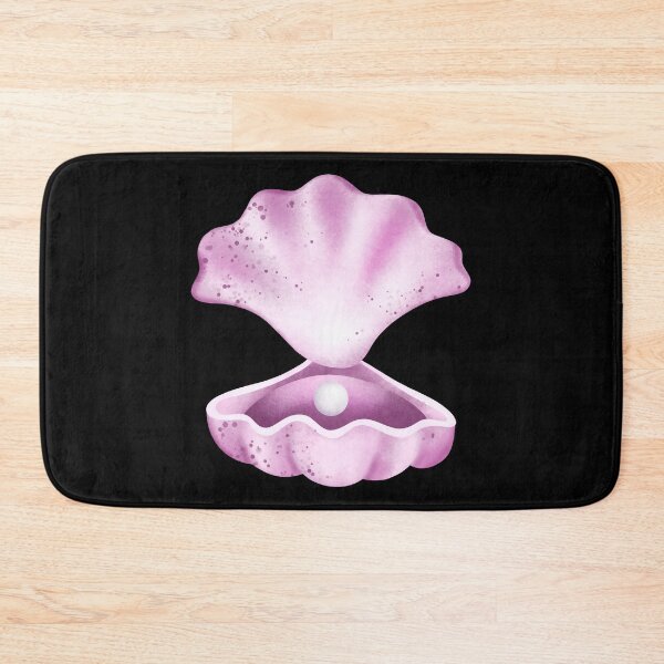 Item preview, Pink Watercolor Open Seashell Coastal Sticker designed and sold by FestivityFinds.