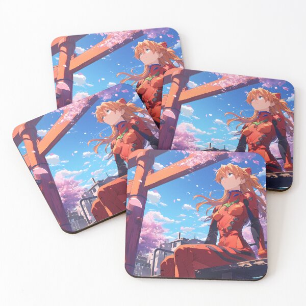 Item preview, Asuka Langley Soryu Neon Genesis Evangelion Sakura Shrine Moment designed and sold by earlobejerk.