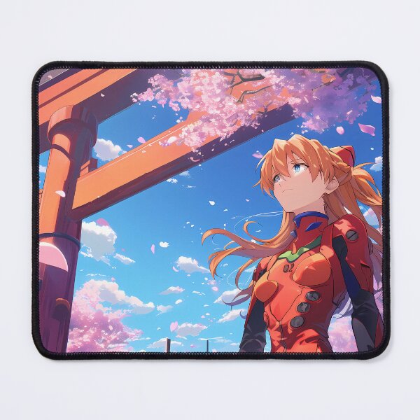 Item preview, Asuka Langley Soryu Neon Genesis Evangelion Sakura Shrine Moment designed and sold by earlobejerk.